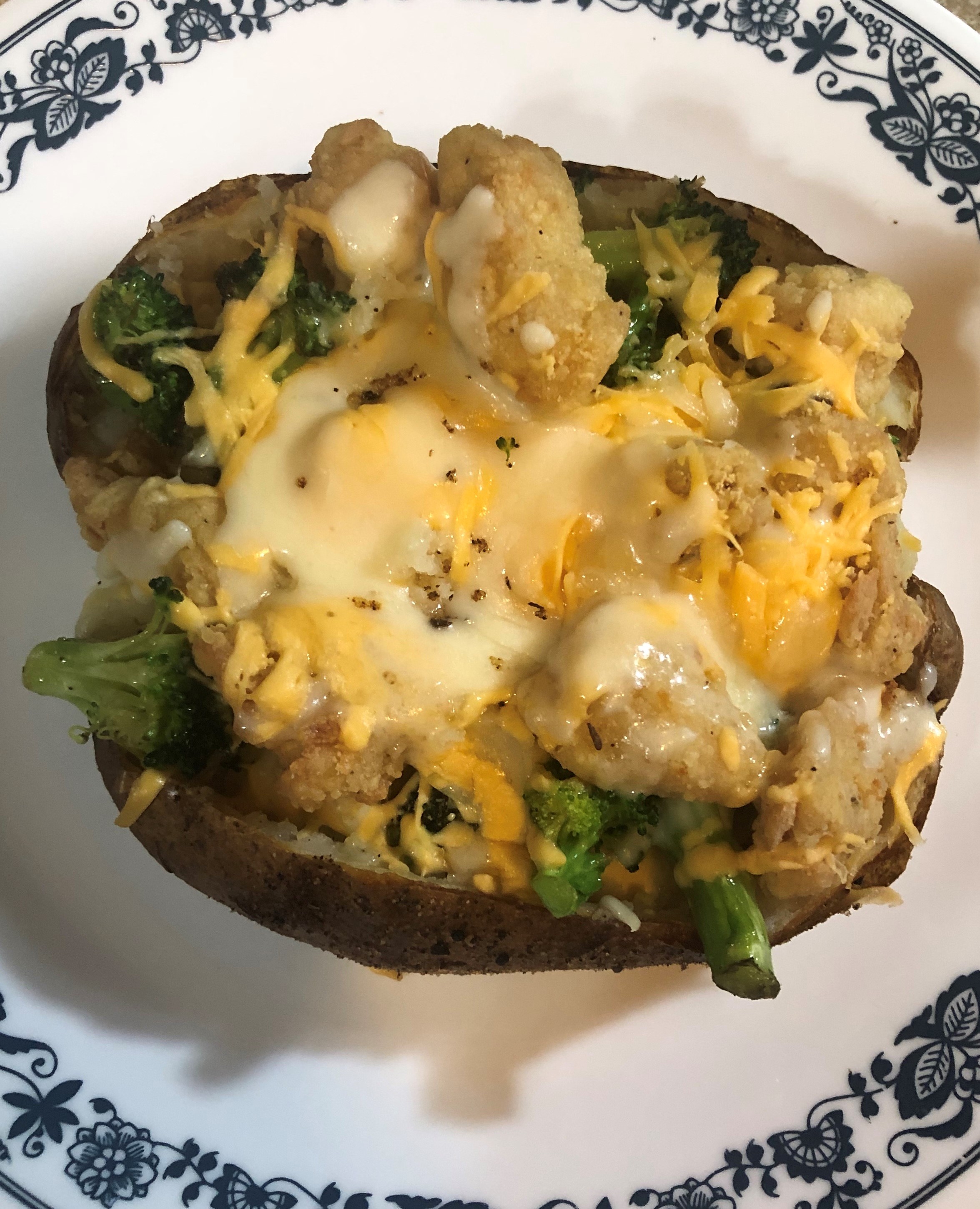 Loaded, Stuffed Baked Potato