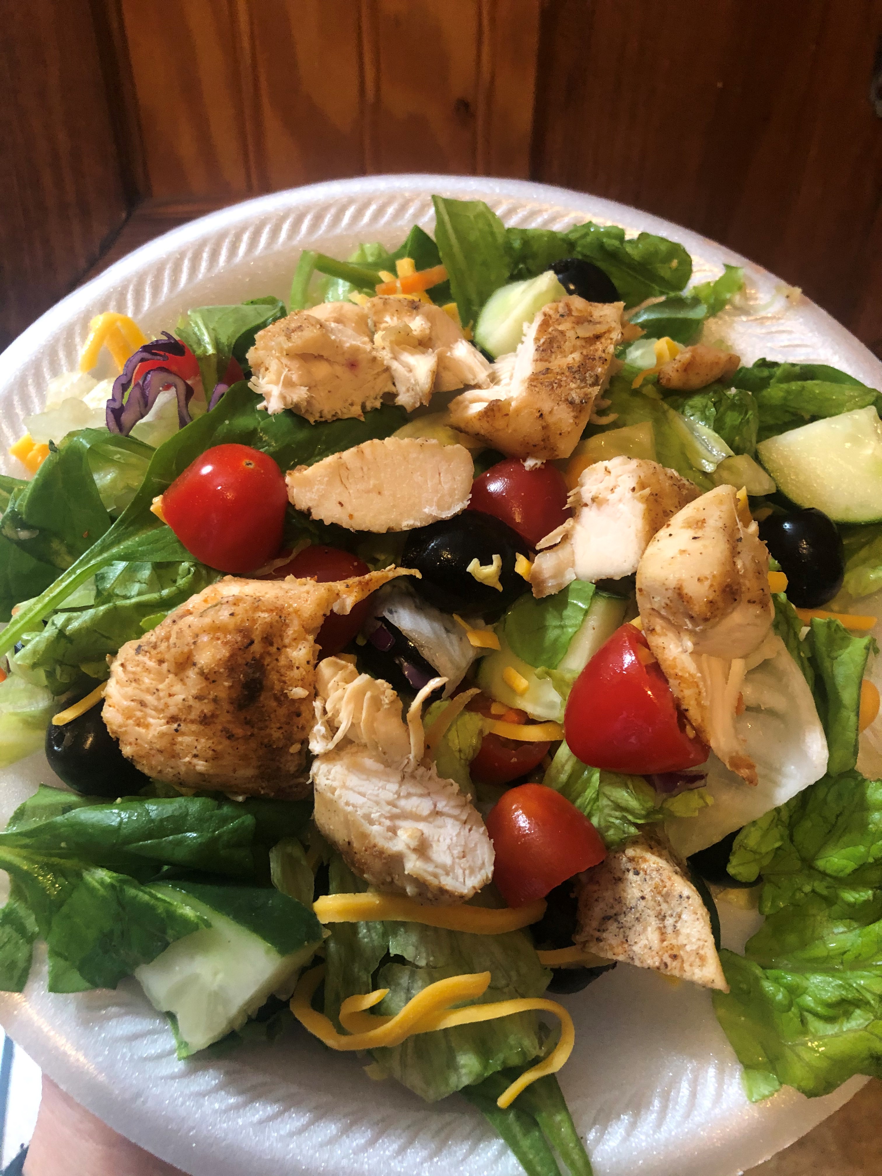 Seasoned Grilled Chicken Salad